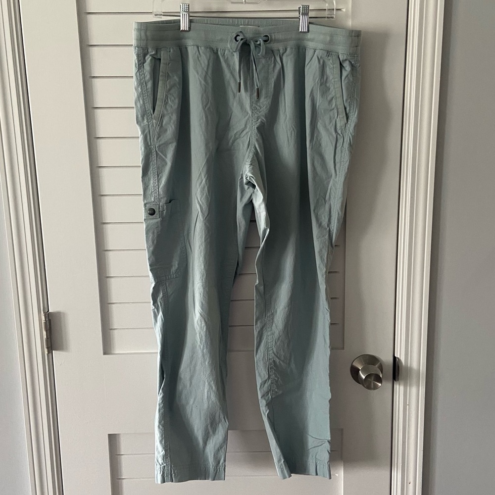 L.L. Bean Light Sage Green Drawstring Utility Pants